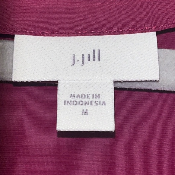 J. Jill Oversized Long Sleeve Blouse Tunic size Medium - Picture 3 of 9